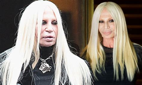 donatella versace interview 2018|donatella versace without make up.